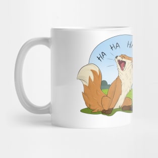 Weird Fox Friend Mug